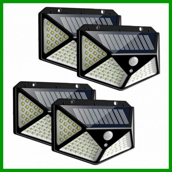 1 piece sensor light outdoors LED solar garden sun light charge crime prevention disaster prevention waterproof IP65 person feeling automatic lighting lighting high luminance entranceway powerful out light 