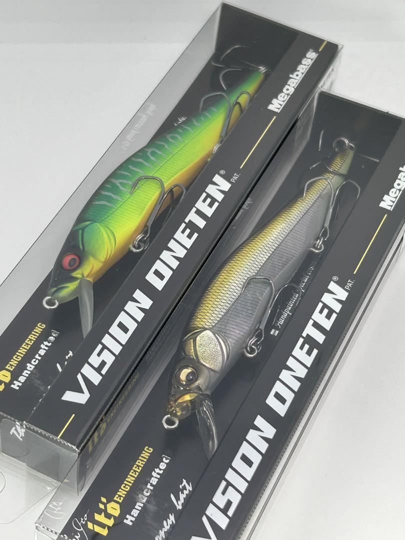  Megabass Vision one тонн 2 шт. комплект нераспечатанный MAT TIGER & HT ITO TENNESSEE SHAD VISION 110 ONETEN