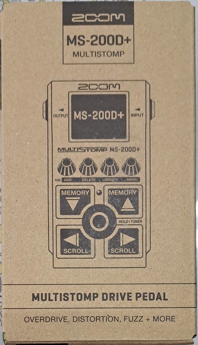 新製品☆ZOOM マルチエフェクター MS-200D+ MultiStomp☆