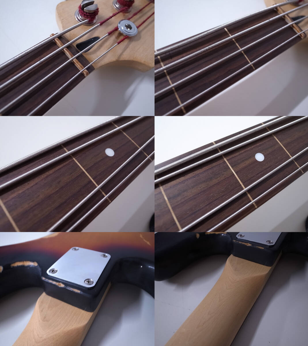 Custom JAZZ Bass/Aged&Relic JACO Fretless ジャズ ベース JB/検索FenderプレシジョンMUSICMAN Sadowsky ATELIER Z Spector Warwick sugiの画像3