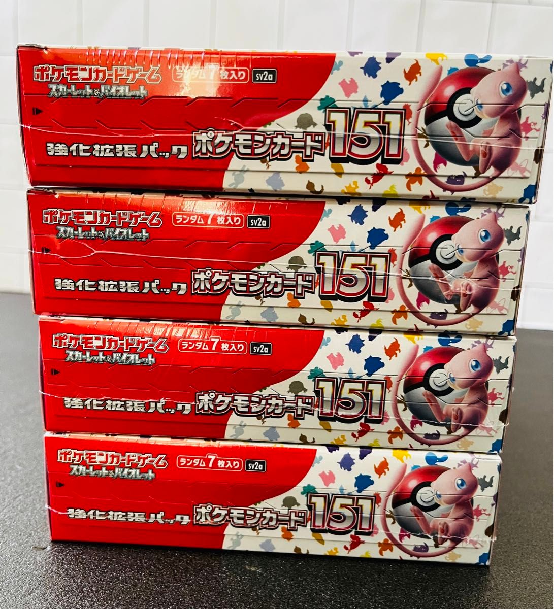 ポケモンカード 151 シュリンク付き 4BOX|Yahoo!フリマ(旧 ポケモンカード 151 シュリンク付き 4BOX|Yahoo!フリマ(旧