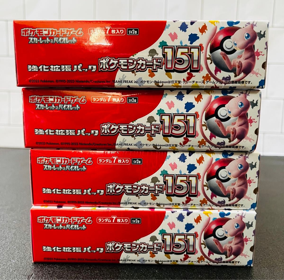 ポケモンカード 151 シュリンク付き 4BOX|Yahoo!フリマ(旧 ポケモンカード 151 シュリンク付き 4BOX|Yahoo!フリマ(旧