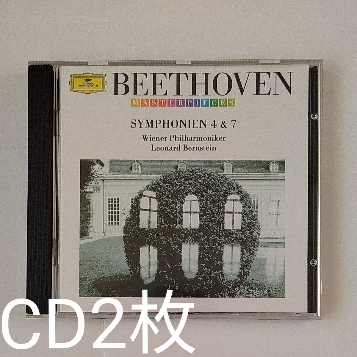 CD2枚)BernsteinのBeethoven交響曲1,6,4,7番、ウィーン・フィル