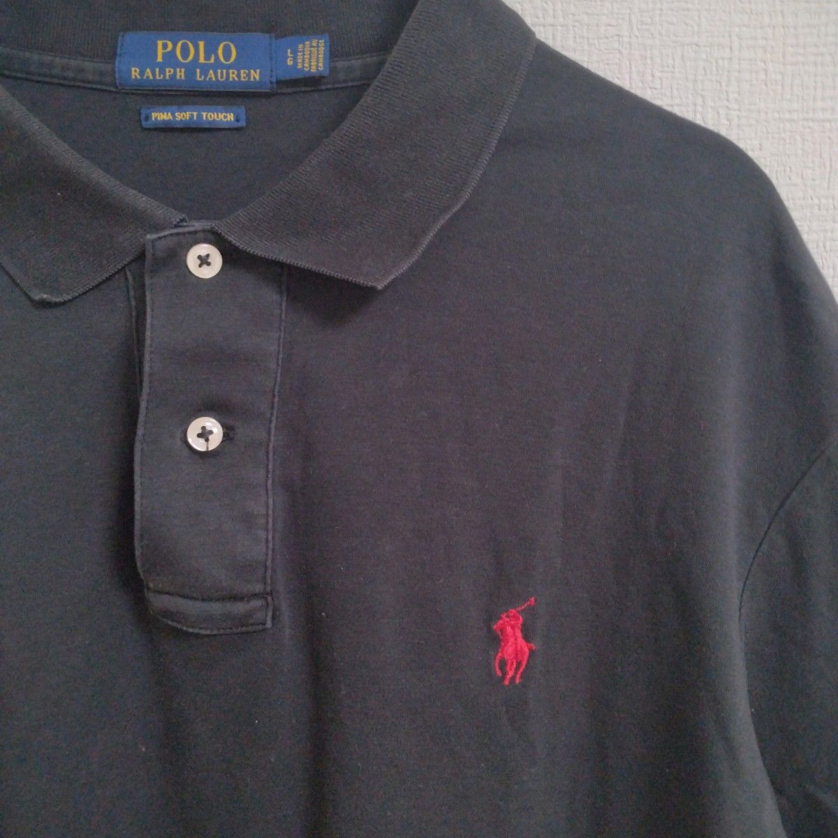 【人気カラー】POLO　RALPH LAUREN　ポロラルフローレン  ポニーロゴ刺繍  　ポロシャツ　ビッグシルエット　