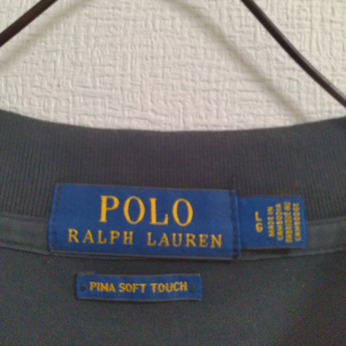 【人気カラー】POLO　RALPH LAUREN　ポロラルフローレン  ポニーロゴ刺繍  　ポロシャツ　ビッグシルエット　