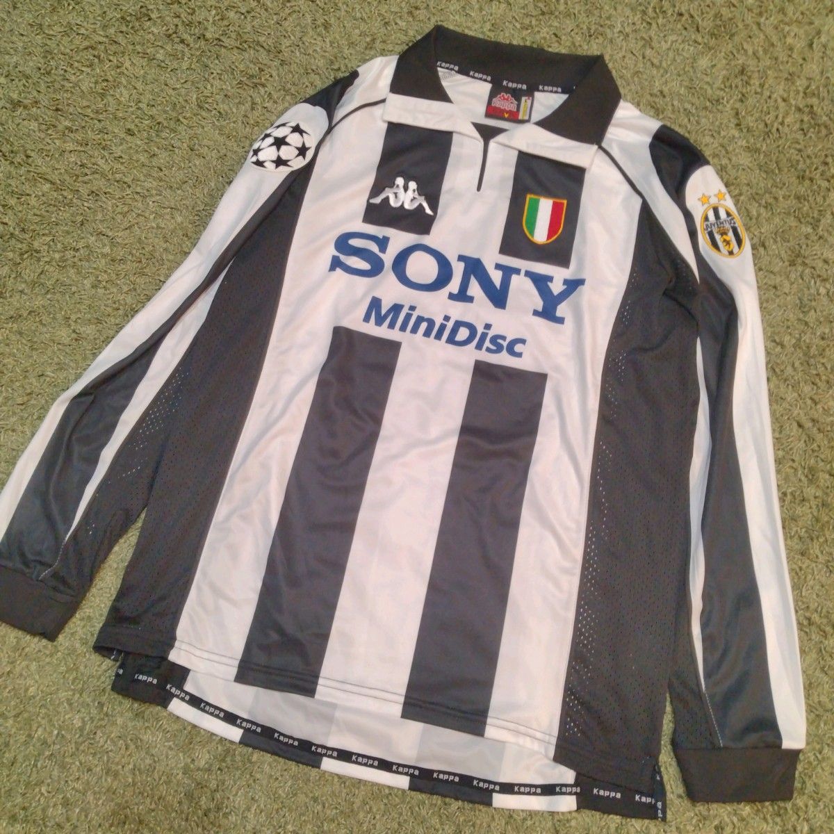 Kappa Juventus ユベントス 98-99年 CL ジダン 背番号21トヨタ Kappa Juventus ユベントス 98-99年 CL ジダン 背番号21トヨタ