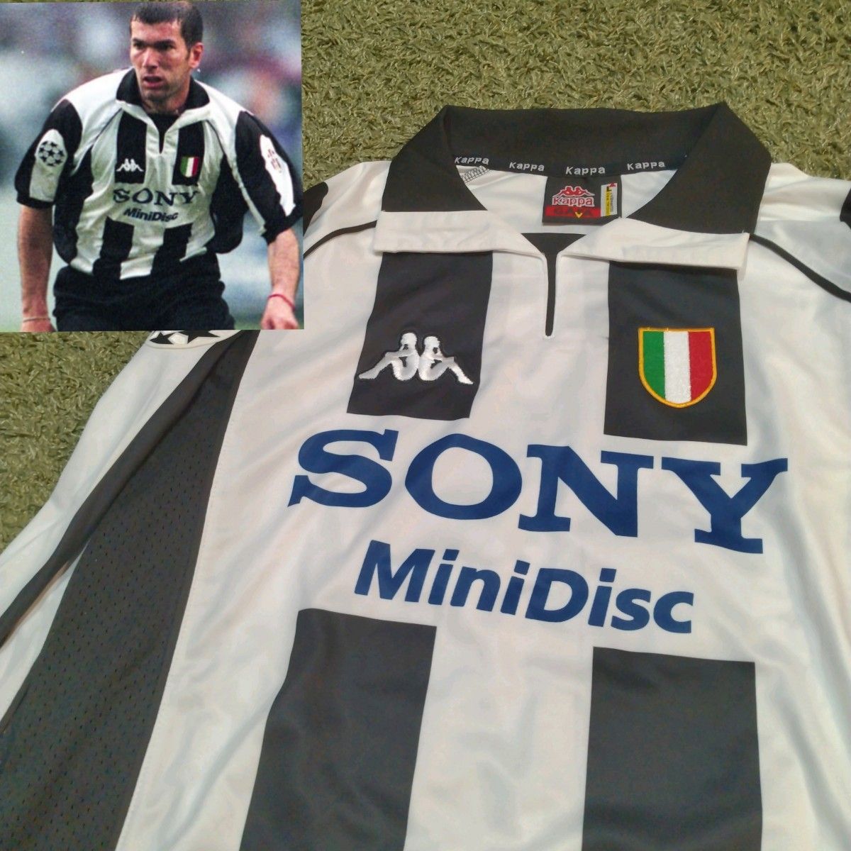 Kappa Juventus ユベントス 98-99年 CL ジダン 背番号21トヨタ Kappa Juventus ユベントス 98-99年 CL ジダン 背番号21トヨタ