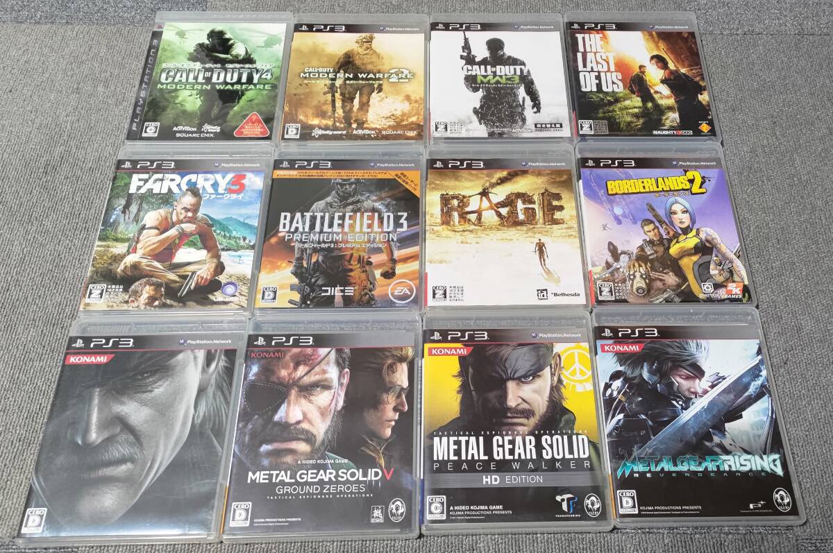 PS3本体+ソフト12本セット_画像2