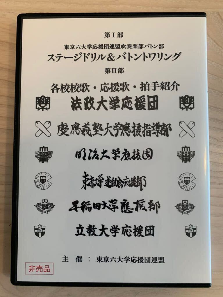 DVD&パンフレット第38回六旗の下に 東京六大学応援団連盟 検索 早稲田慶應立教東大法政明治チアリーダーチアリーディング応援部應援指導部_画像3