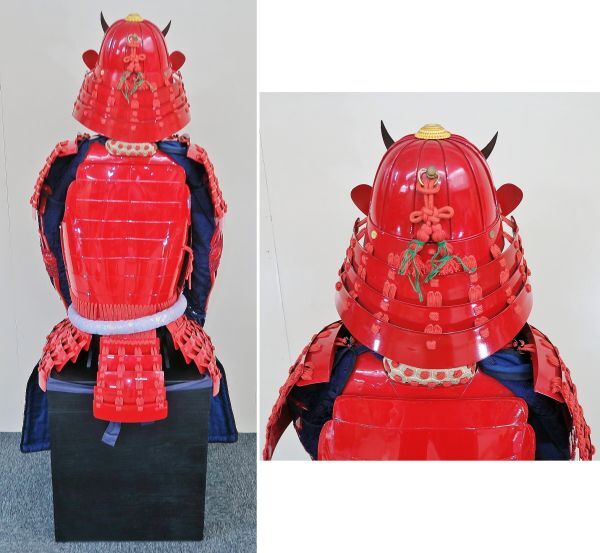  present-day armour life-size elmet of armor armour . attaching excellent level (508 inspection : present . armor . month decoration Sengoku .... house 