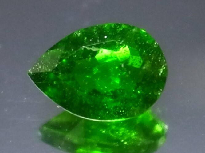 0.48ct a 新品・希少石・天然クロムダイオプサイド ロシア産_画像1