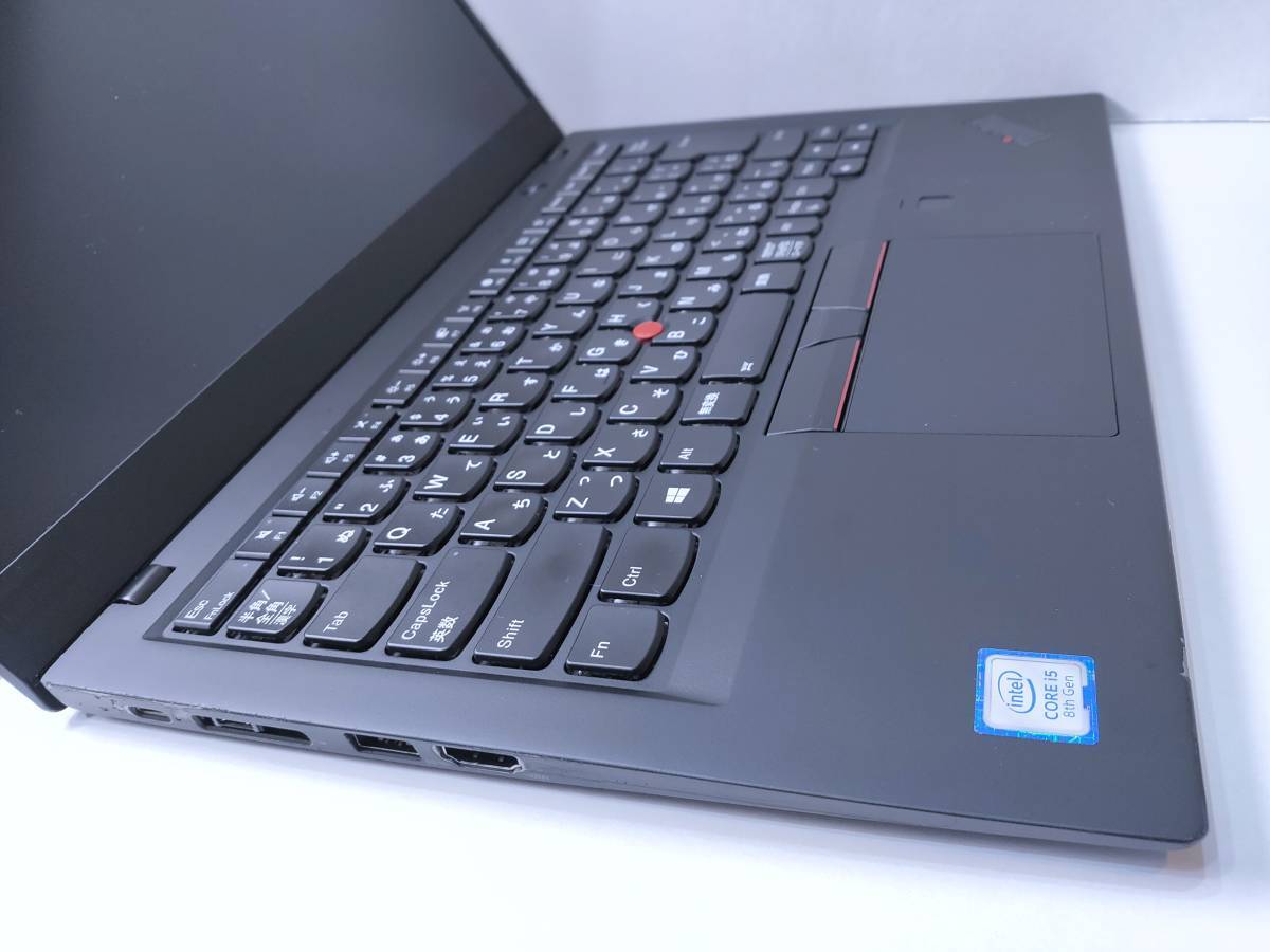 ThinkPad X1 Carbon 6th Gen☆第8世代Core i5-8250U☆Full-HD IPS液晶☆Nvme SSD☆Webカメラ☆指紋認証☆Win11Pro☆MS Office の画像4