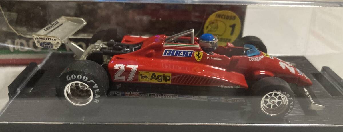 ブルム brumm 1/43 Ferrari フェラーリ 126C2 G.P.Italia イタリアGP 1982 P.タンベイ_画像4