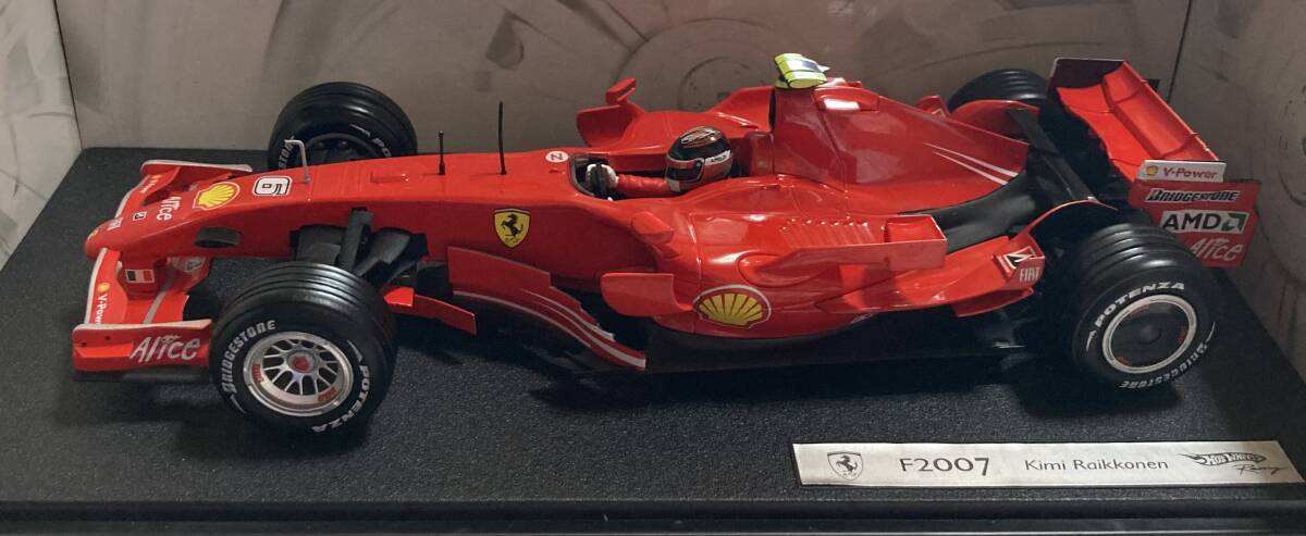 MATTEL マテル 1/18 FERRARI F2007 フェラーリ K.ライコネン_画像1