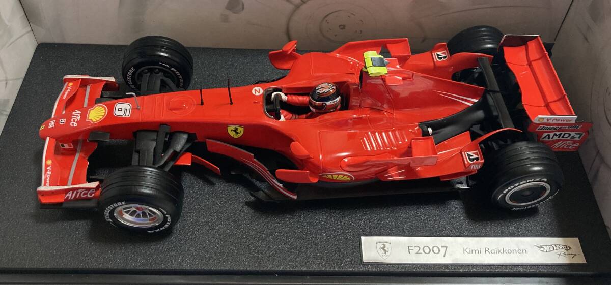 MATTEL マテル 1/18 FERRARI F2007 フェラーリ K.ライコネン_画像4