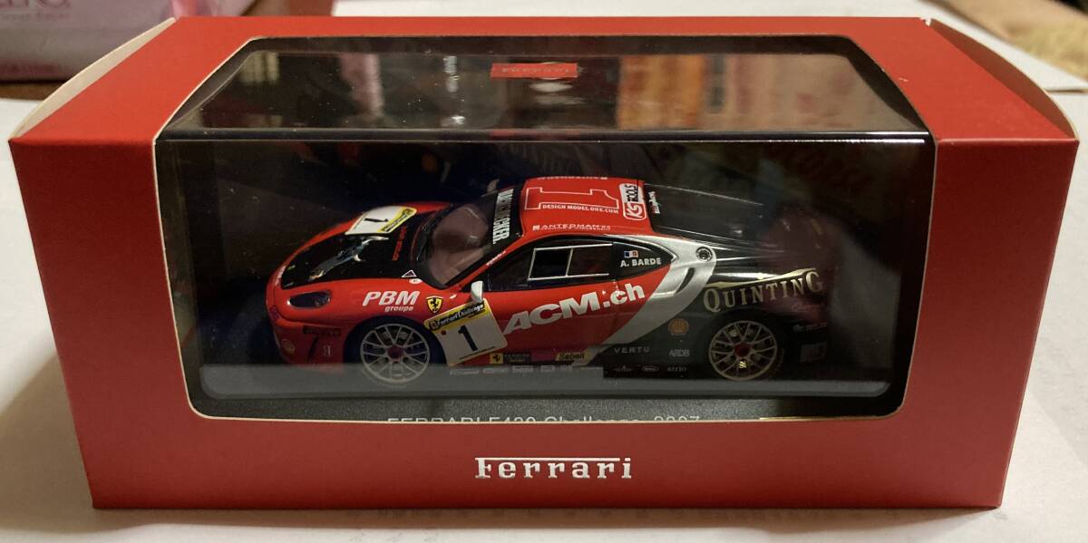 イクソ IXO フェラーリ箱 1/43 Ferrari F430 フェラーリChallenge 2007 No.1の画像1