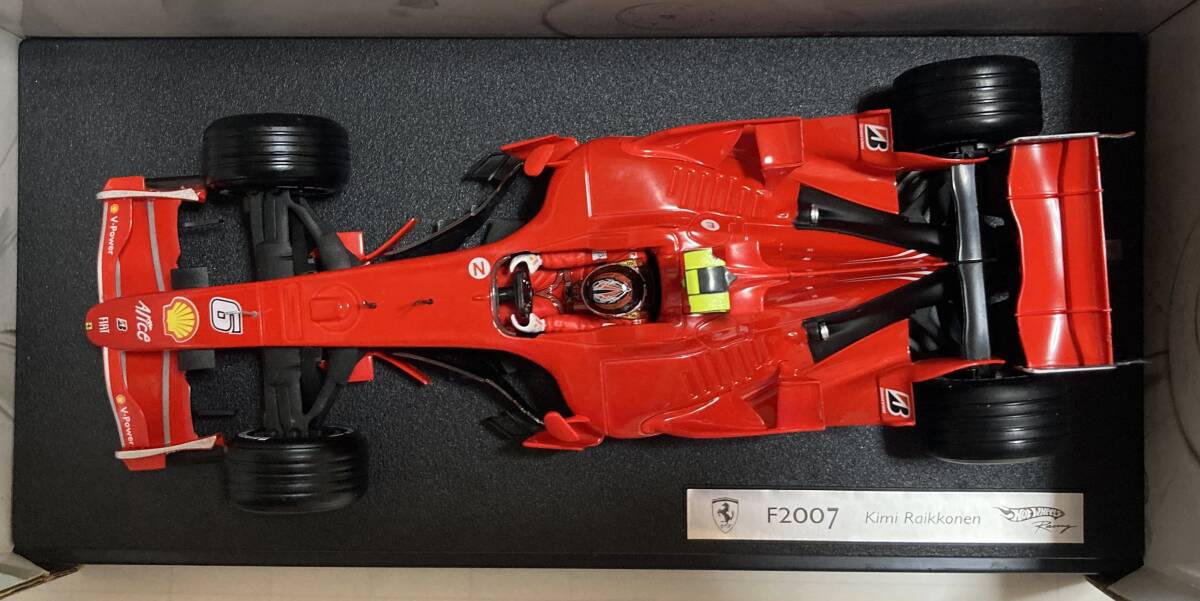 MATTEL マテル 1/18 FERRARI F2007 フェラーリ K.ライコネン_画像5