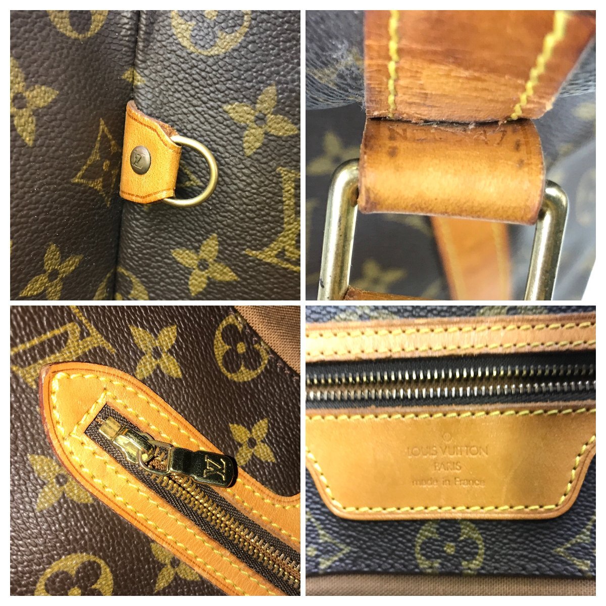 【1円～】 ルイヴィトン LOUIS VUITTON バッグ トートバッグ モノグラム サック M51108 NO0947 レザー ブラウン 中古の画像7