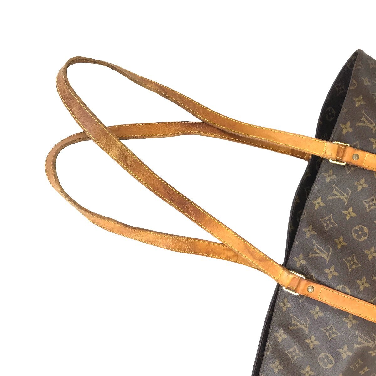 【1円～】 ルイヴィトン LOUIS VUITTON バッグ トートバッグ モノグラム サック M51108 NO0947 レザー ブラウン 中古の画像5