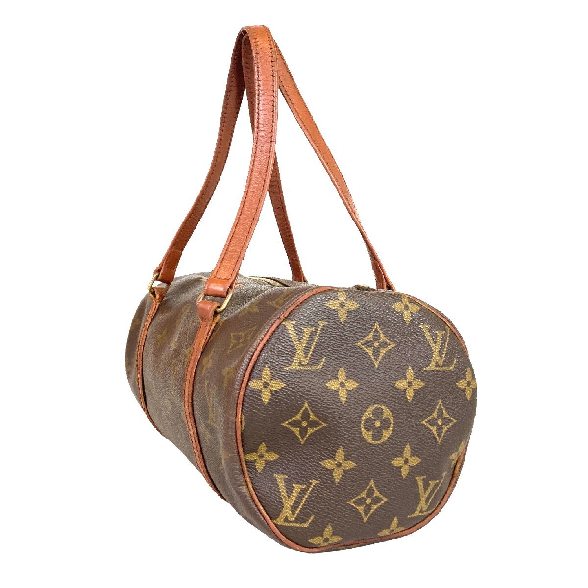 【1円～】ルイヴィトン Louis Vuitton バッグ ハンドバッグ ボーリングバッグ モノグラム パピヨン30 M51365 ブラウン 中古の画像3