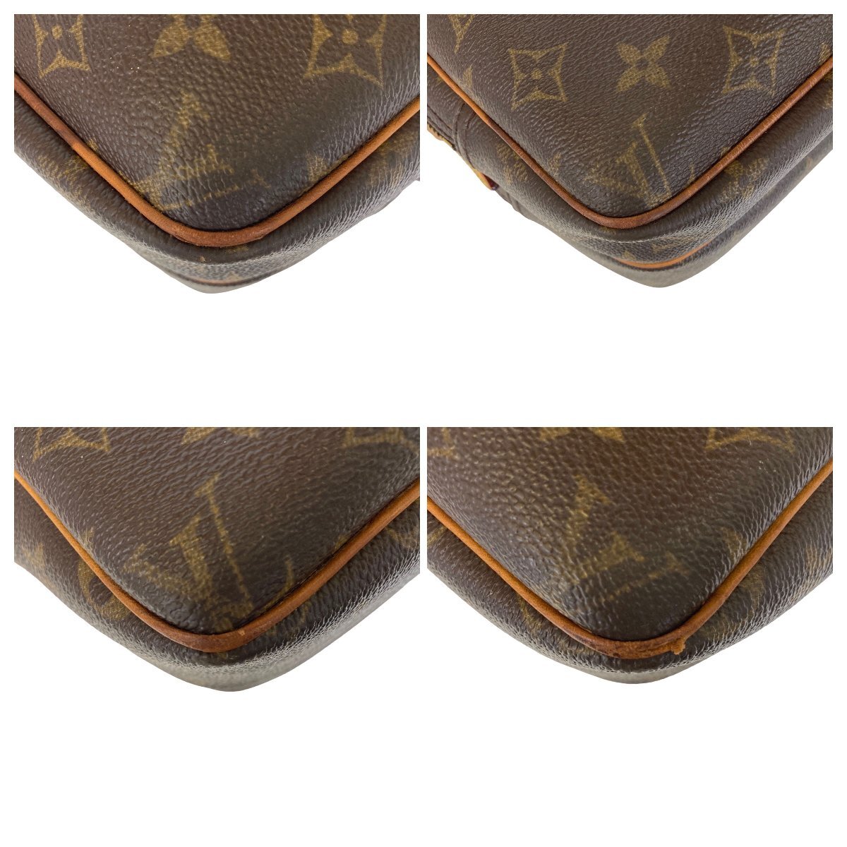 【1円～】 ルイヴィトン LOUIS VUITTON バッグ ショルダーバッグ リポーターPM M45254 SP1929 モノグラム PVC レザー ブラウン 中古_画像10