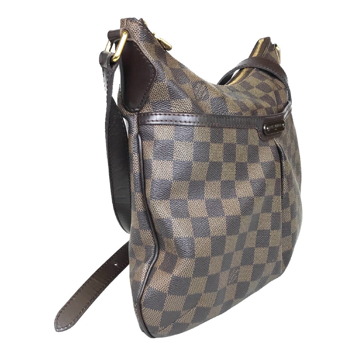 【1円～】ルイヴィトン LOUIS VUITTON バッグ ショルダーバッグ ダミエ エベヌ ブルームズベリPM N42251 SP1079 ブラウン 中古_画像2