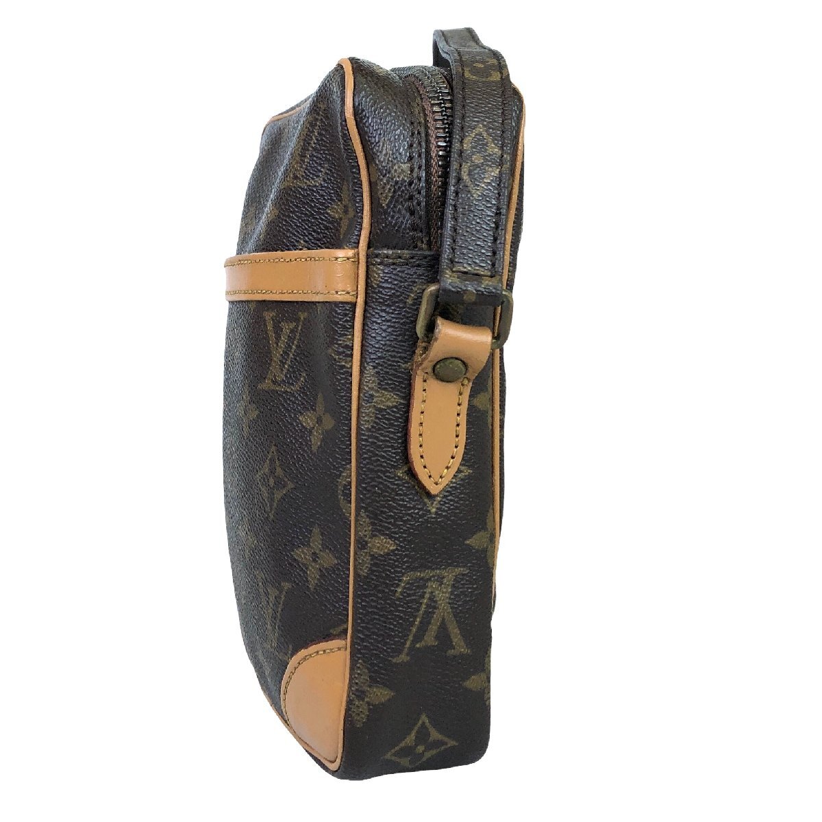 【1円】～ ルイヴィトン Louis Vuitton バッグ ショルダーバッグ モノグラム ダヌーブ M45266 ブラウン レザー 中古　_画像4