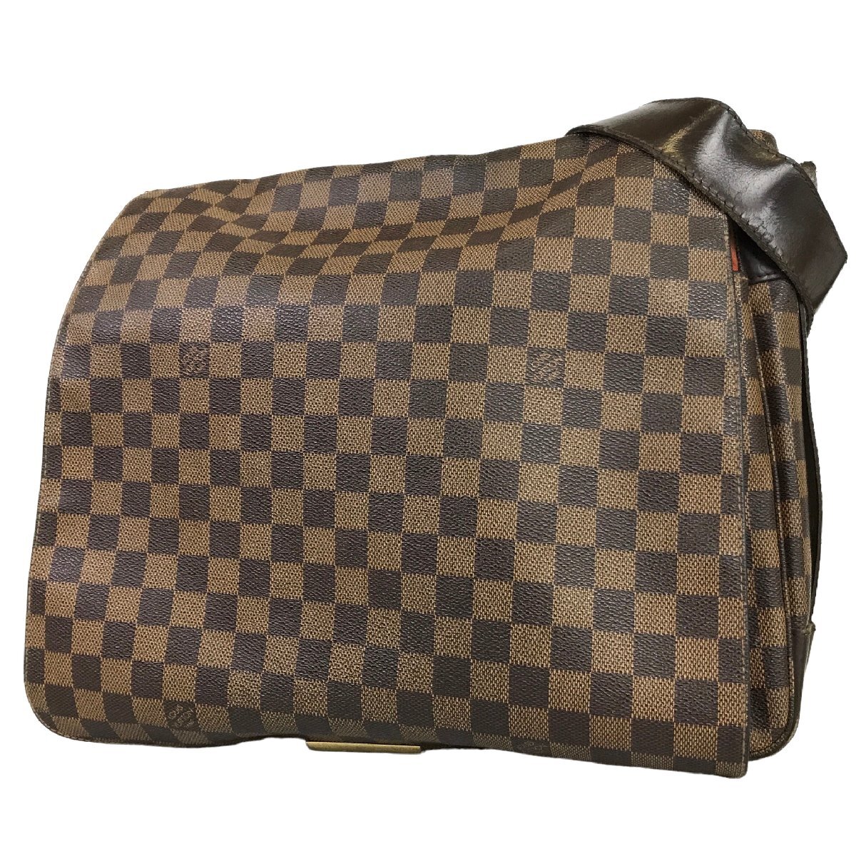 【1円～】 ルイヴィトン LOUIS VUITTON バッグ ショルダーバッグ バスティーユ N45258 SP0013 モノグラム PVC レザー ブラウン 中古_画像1