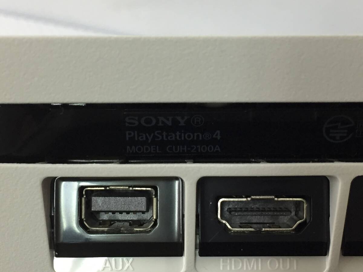 gtQ899 送料無料 ジャンク 本体のみ SONY PlayStation 4 CUH-2100A 500GB 本体 (傷 汚れあり)_画像7