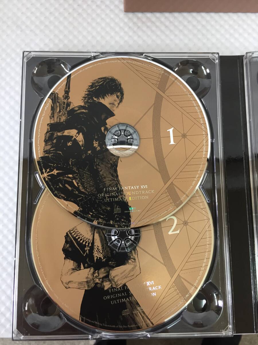 ccQ898 送料無料 CD FINAL FANTASY XVI Original Soundtrack Ultimate Edition (メガジャケ2枚組(オリジナルデザイン)付)_画像3