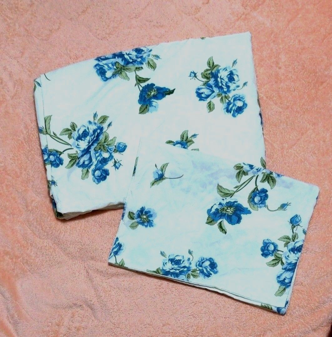 花柄 掛け布団カバー 枕カバーのセット