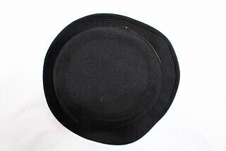 DAKS LONDON ダックス 綺麗め ハット ソフト帽 帽子 ぼうし トレモントハット 日本製 中央帽子 M 黒 ブラック メンズ [868608]_画像6