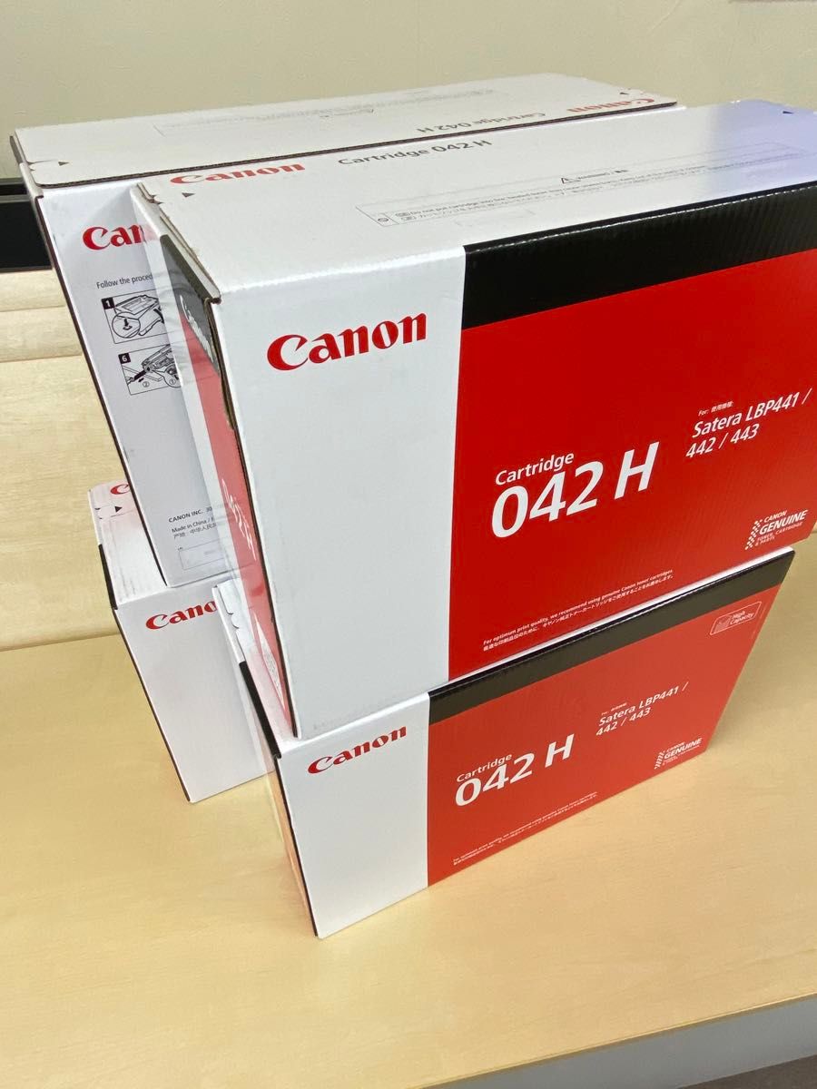 Canon キヤノン 042H 大容量 トナーカートリッジ ４本