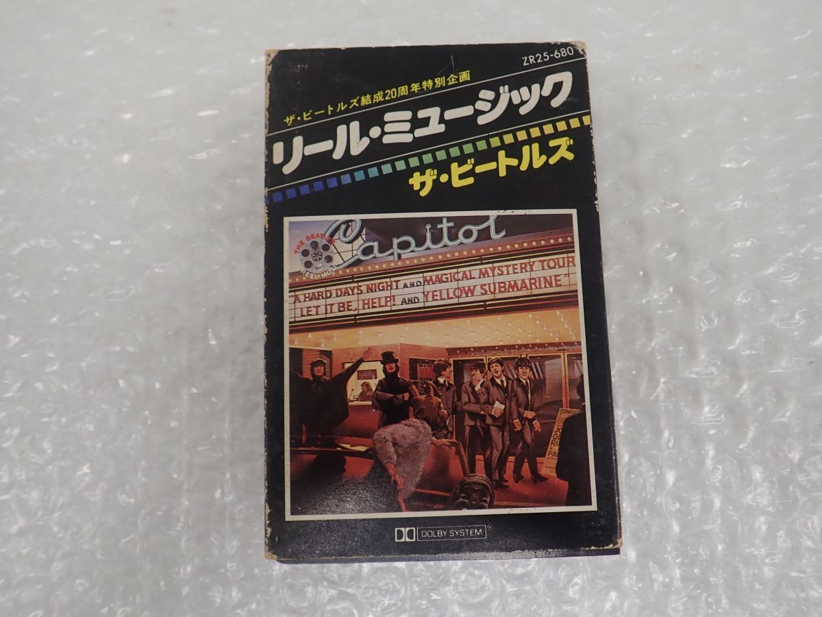TK114-60-M ① The * Beatles [ reel * music ] domestic cassette tape ZR25-680 used present condition goods letter pack post service 