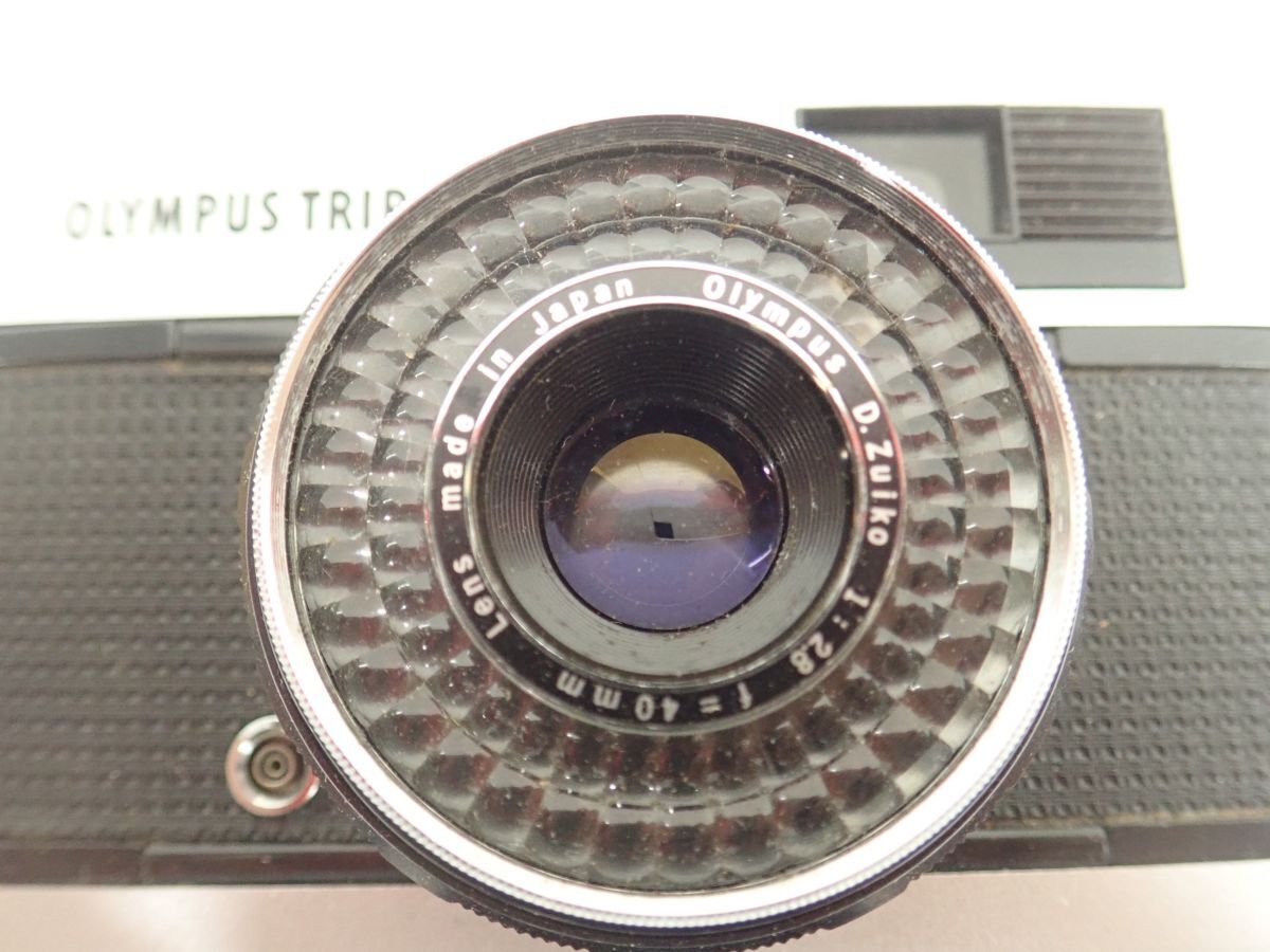 D561-60　①OLYMPUS オリンパス TRIP35 コンパクトカメラ フィルムカメラ　中古現状品_画像3