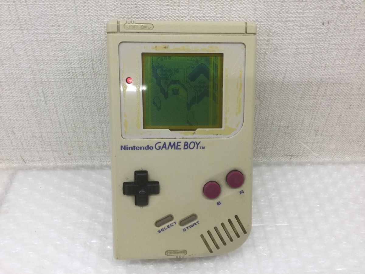 D659-60【通電動作確認済み 難あり】Nintendo(ニンテンドー)ゲームボーイ GB DMG-01 初代 本体 GAME BOY/t_画像4