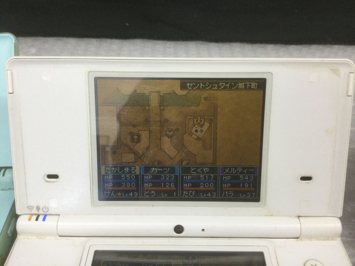 D745-60[DS свет I корпус электризация рабочее состояние подтверждено 3 шт. суммировать ] Nintendo Nintendo DSI корпус USG-001 TWL-001 розовый белый / игра машина t