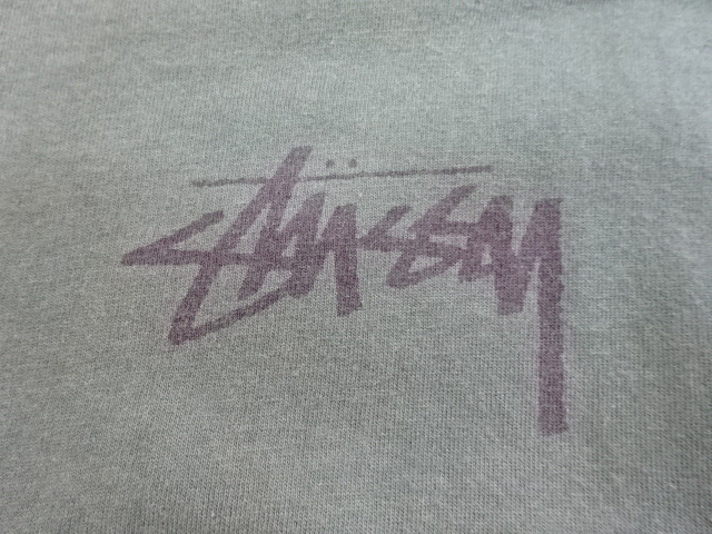 【M】初期80s OLD STUSSY DRAGON Tシャツ ドラゴン 黒タグ オールド ステューシー ヴィンテージ ショーンフォント ストックロゴ 緑_画像5