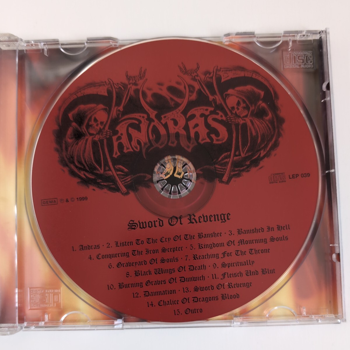 「1st Press」Andras Germany Viking Black Heavy Metal ヴァイキング ブラック ヘヴィメタル 輸入盤CD 2ndの画像5