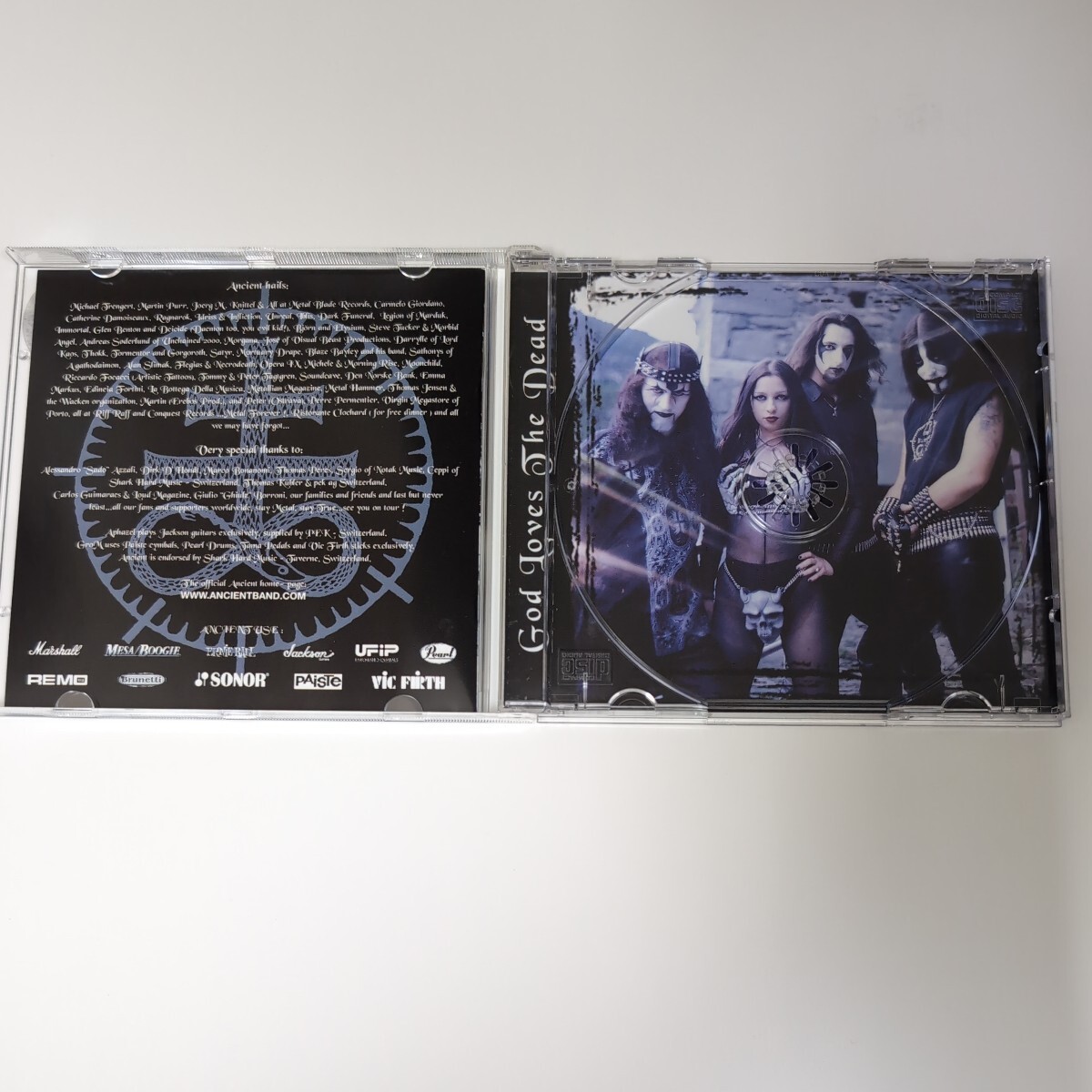 ANCIENT　Norway　Melodic Black Heavy Metal　メロディック ブラック ヘヴィメタル　輸入盤CD　EP　_画像4