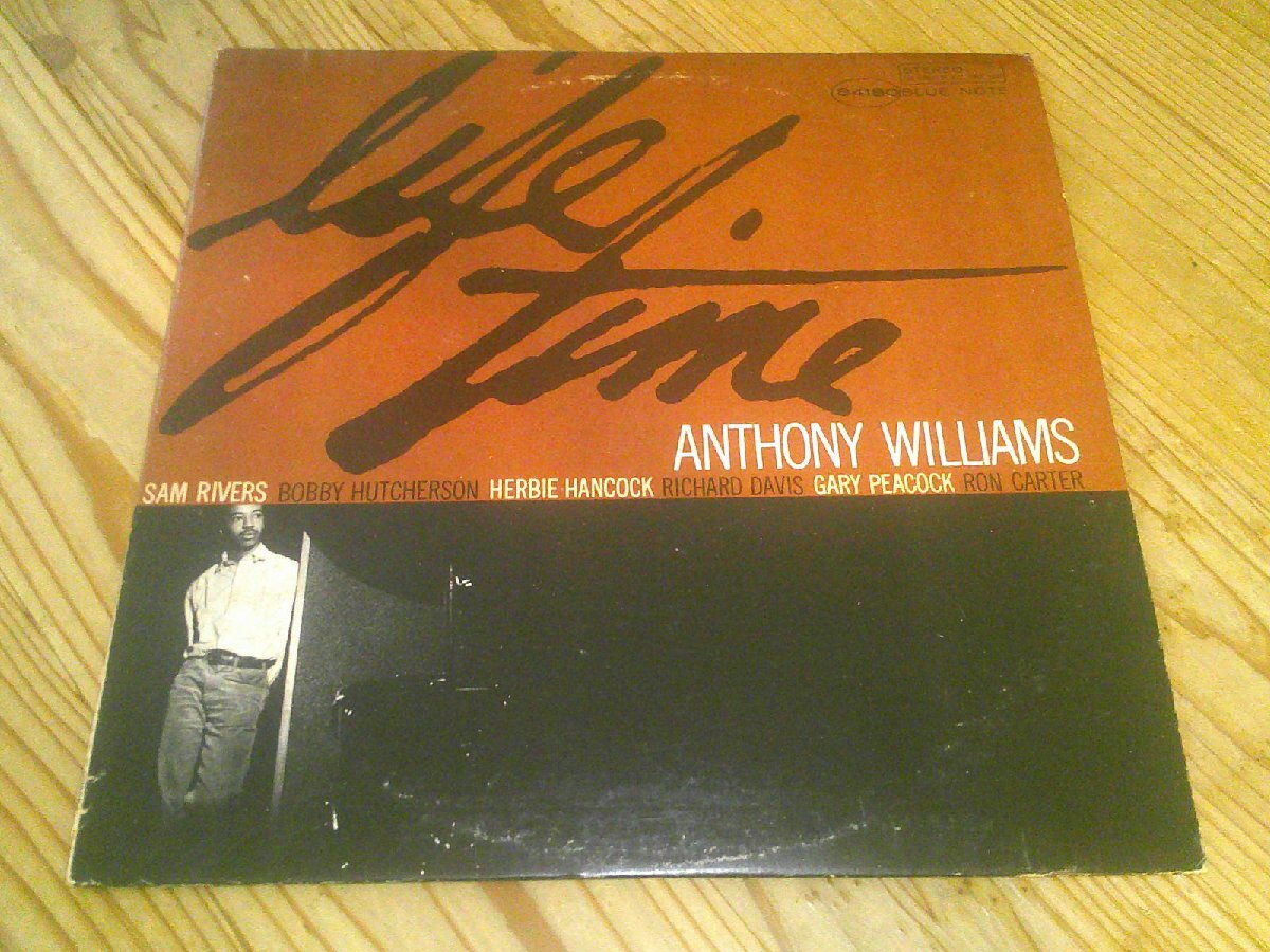 LP：ANTHONY WILLIAMS LIFE TIME アンソニー・ウィリアムス：US盤：BLUE NOTE_画像1