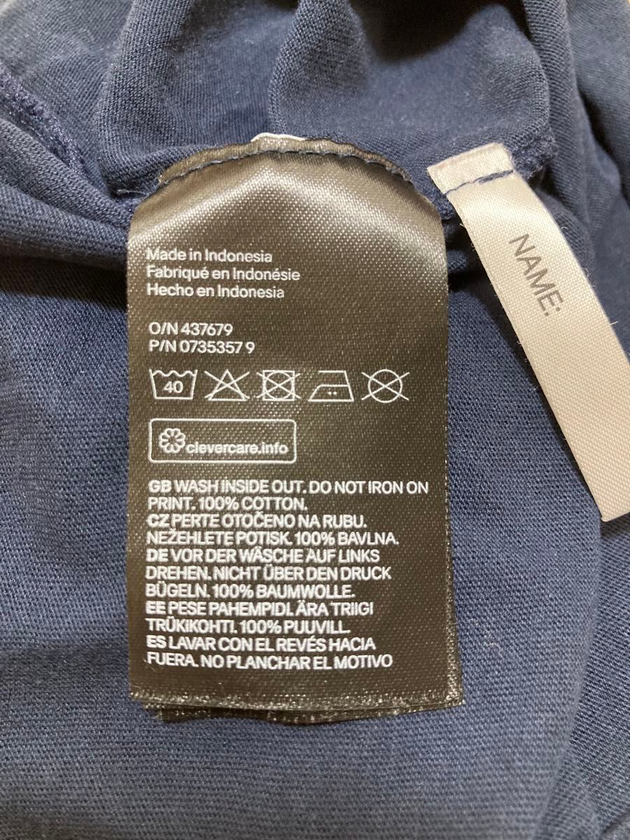 H&MとUNIQLO 2枚セット半袖Tシャツ 女の子130