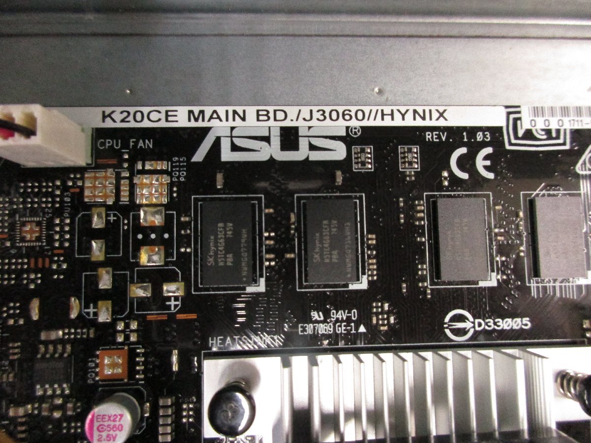 限定モデル　PC　ASUS　本体　Intel　J3060　DDR3　4G OSなし　動作確認済　清掃済_画像7