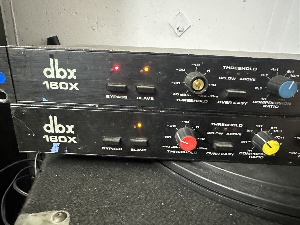 dbx 160X コンプレッサー 2台 ジャンク_画像4