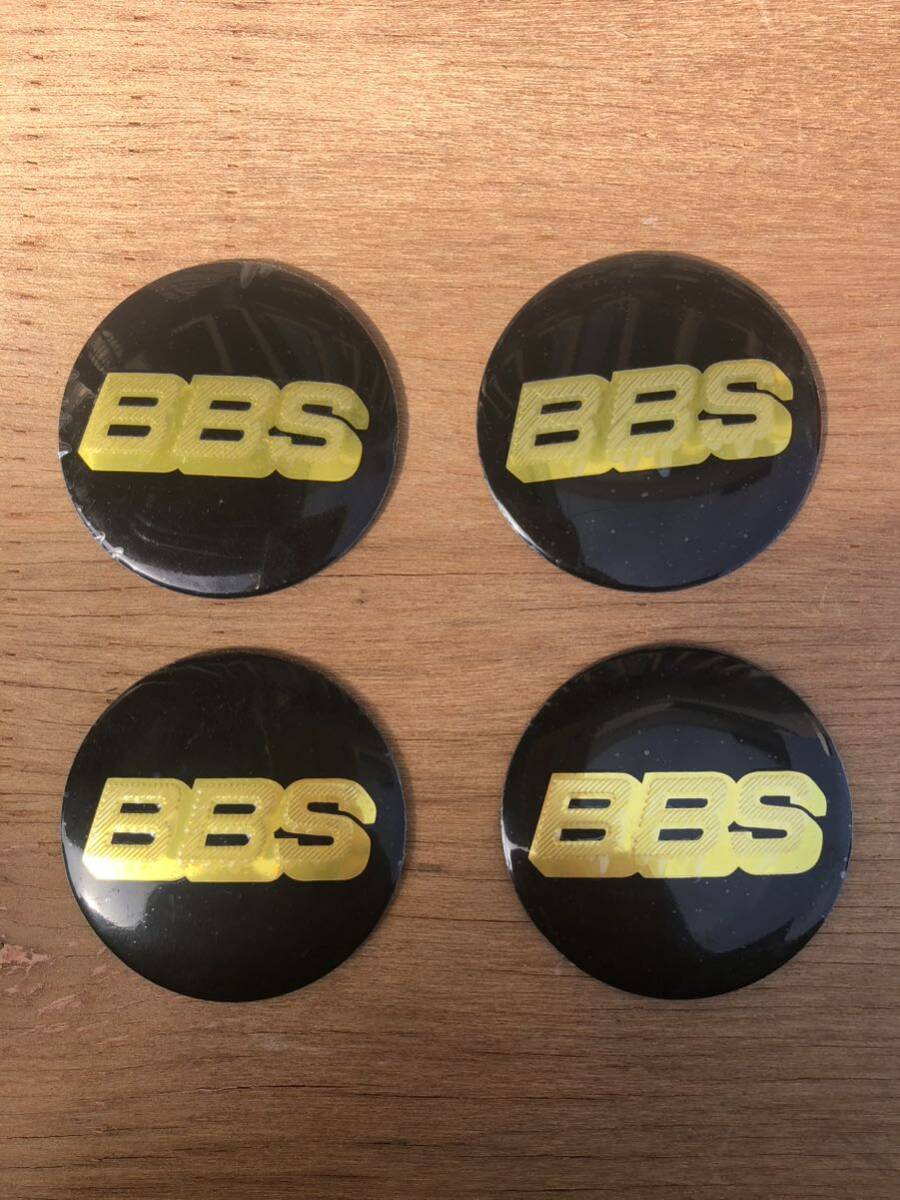  center cap emblem sticker for repair 56 millimeter 56mm BBS black * gold 