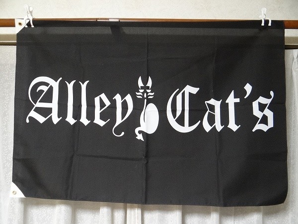 新品 Alley Cat’s アーリーキャッツ CRS スペクター 暴走族 旧車會 半グレ 不良 ヤンキー 街道レーサー バナー 旗 フラッグ 送料無料_画像1