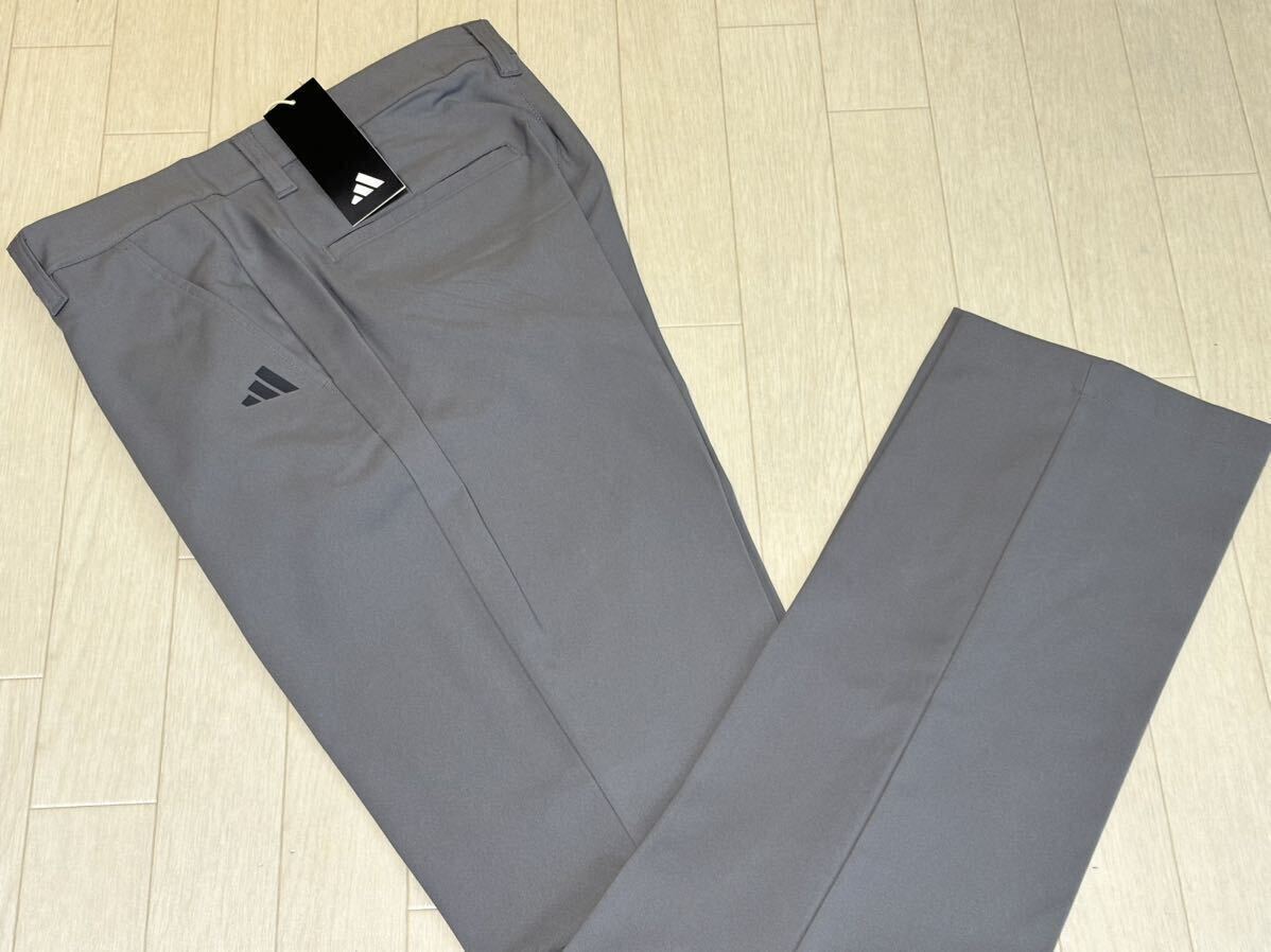  новый товар * Adidas Golf s Lee полоса s. пот скорость . постоянный Fit стрейч длинные брюки * весна лето * серый *w92* стоимость доставки 185 иен 