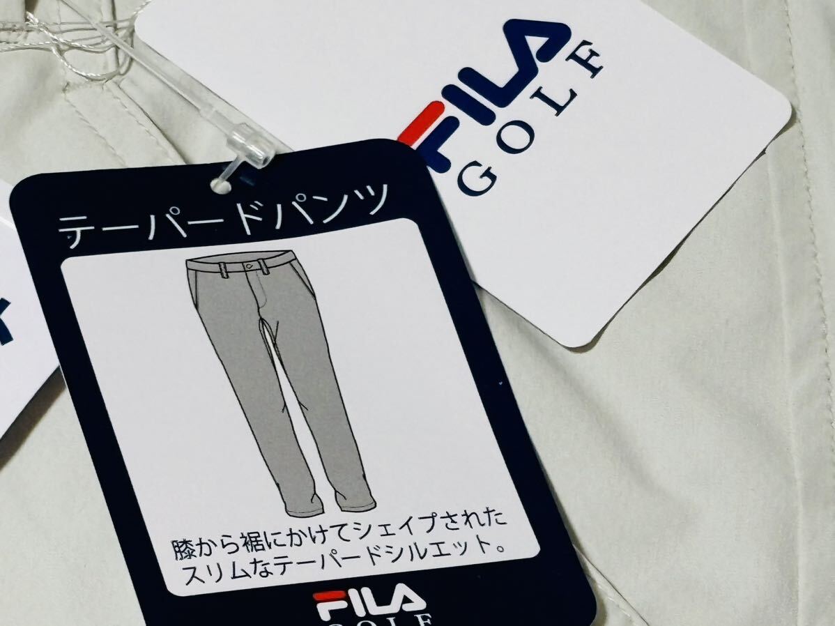 新品★フィラ ゴルフ FILA GOLF 多機能ポケット 吸汗速乾 ストレッチ テーパードパンツ★春夏★ライトグレー★w86★送料185円_画像8