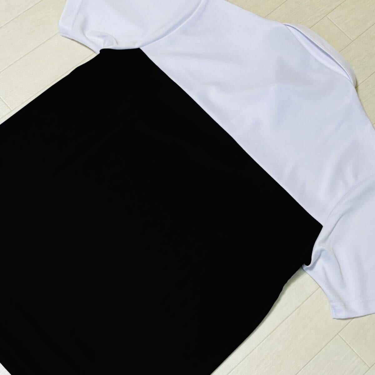 new goods * Munsingwear wear Munsingwear Golf wear switch design . sweat speed . polo-shirt with short sleeves / made in Japan / white / size LL/ postage 185 jpy 