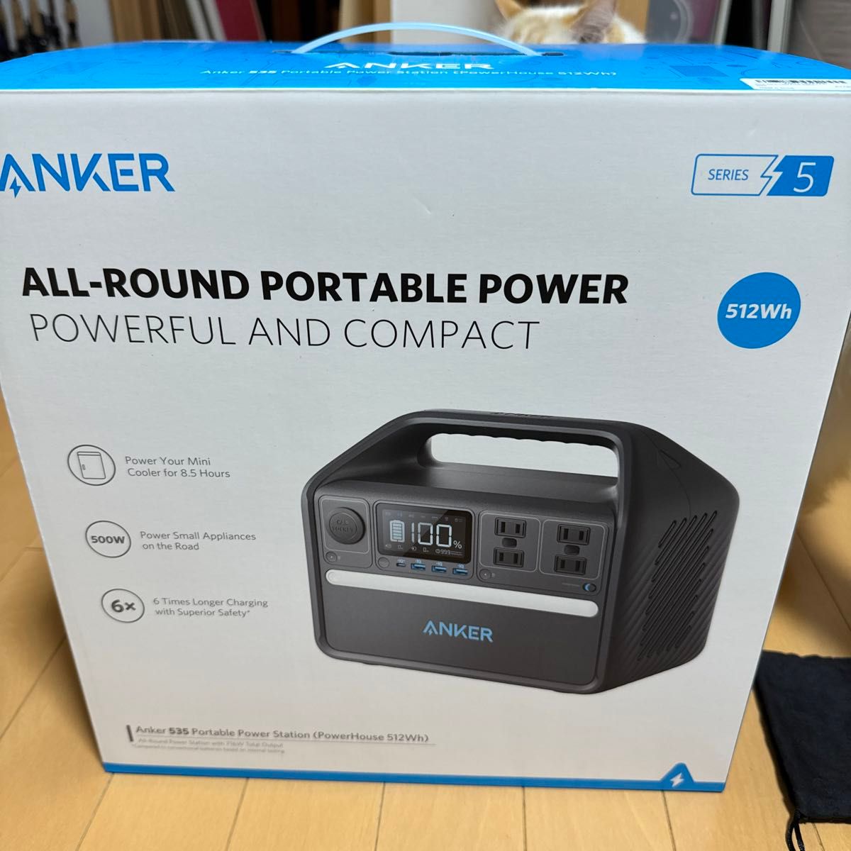 Anker ポータブル電源 535Power Station 512Wh アンカー